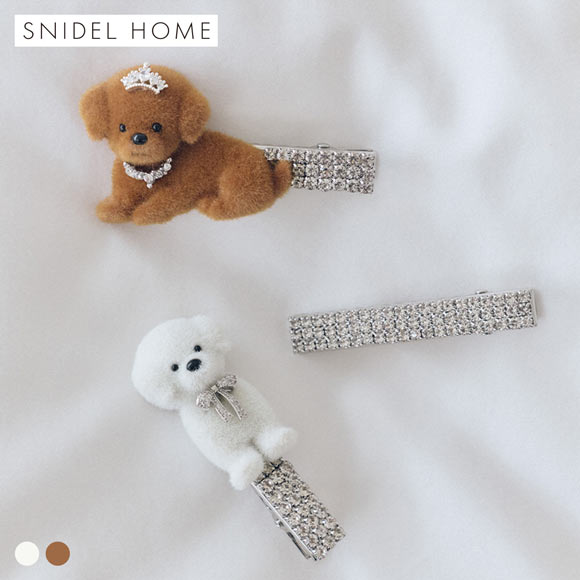 スナイデルホーム DOGビジューヘアピンセット SNIDEL HOME