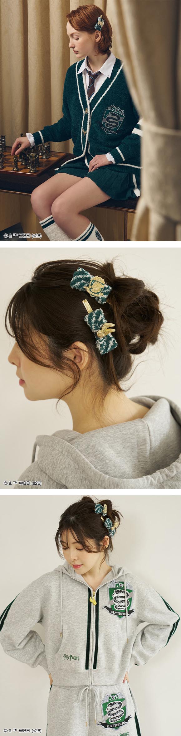 スナイデルホーム ハリー・ポッター Milcrea ニットリボンヘアピン SNIDEL HOME Harry Potter