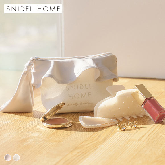 スナイデルホーム オーガニックキャンバスポーチ SNIDEL HOME