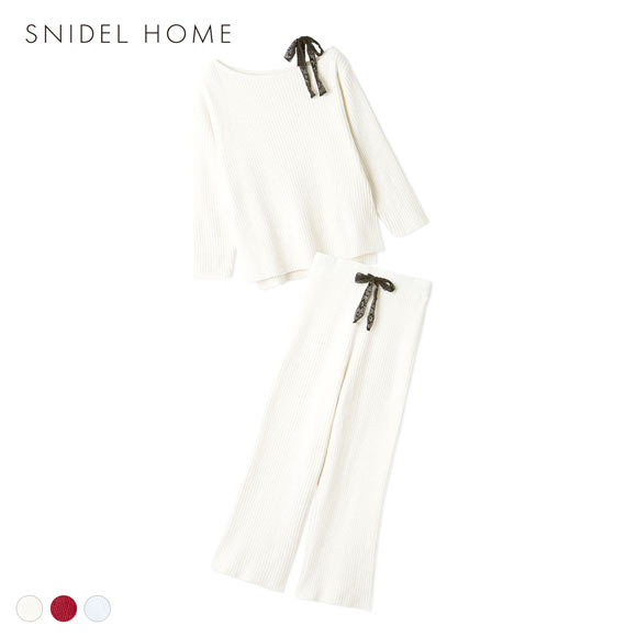 スナイデルホーム リボンセットアップ SNIDEL HOME