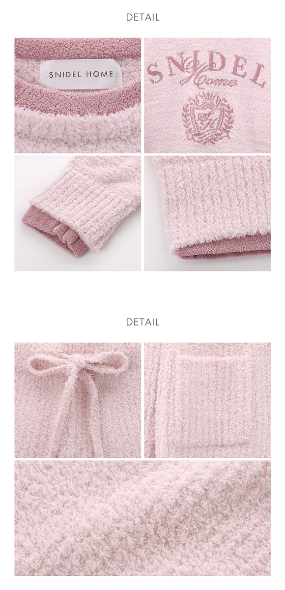 スナイデルホーム エンブレムセットアップ パジャマ ルームウェア SNIDEL HOME