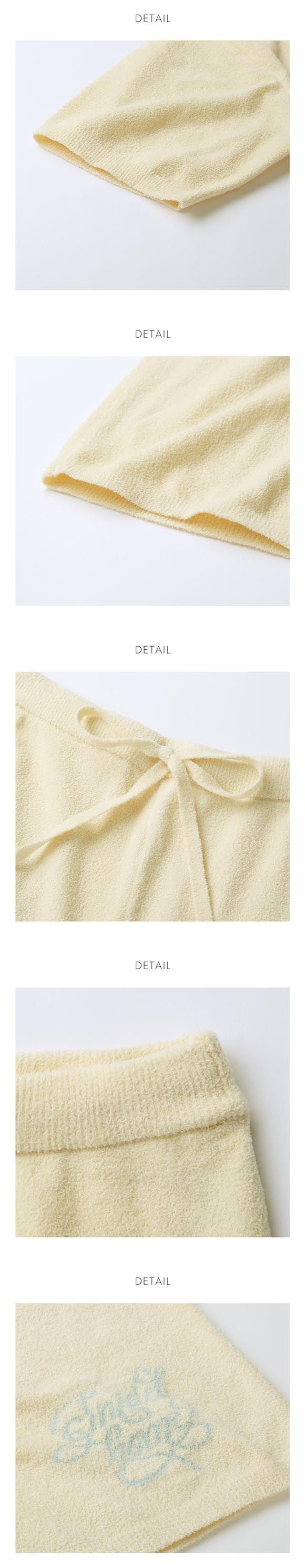 スナイデルホーム ニットロゴセットアップ 上下セット パジャマ ルームウェア SNIDEL HOME