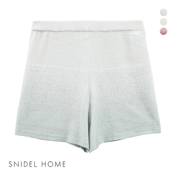 スナイデルホーム SNIDEL HOME 【Sorbet Touch】グラデーションニットショートパンツ パジャマ ルームウェア