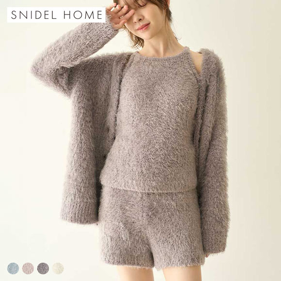 スナイデルホーム シャギーショートパンツ SNIDEL HOME パジャマ