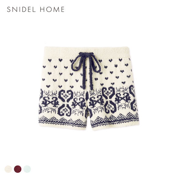 スナイデルホーム ノルディックショートパンツ パジャマ ルームウェア SNIDEL HOME