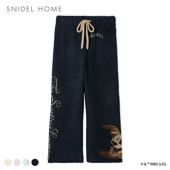 スナイデルホーム Harry Potter モチーフニットロングパンツ パジャマ