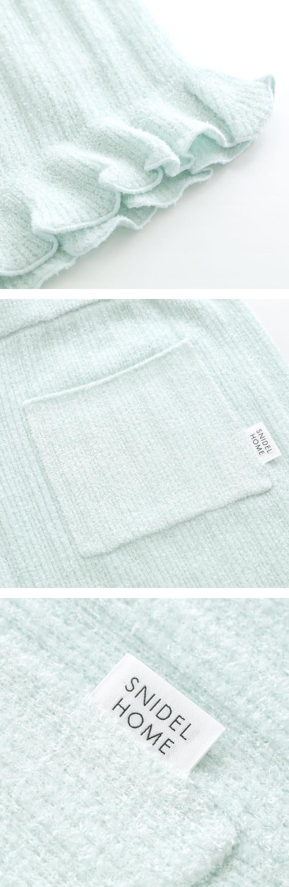 スナイデルホーム SorbetTouch Cool 接触冷感 ニットショートパンツ パジャマ ルームウェア SNIDEL HOME