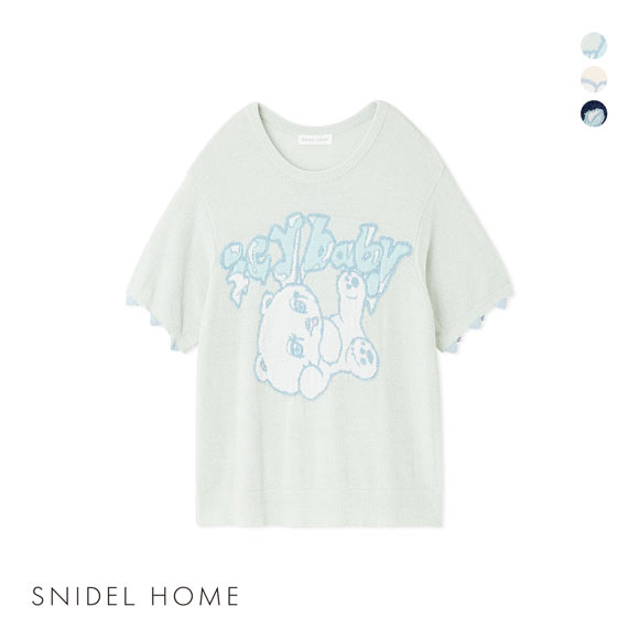 スナイデルホーム icy baby SorbetTouchCool プルオーバー 接触冷感 パジャマ ルームウェア SNIDEL HOME