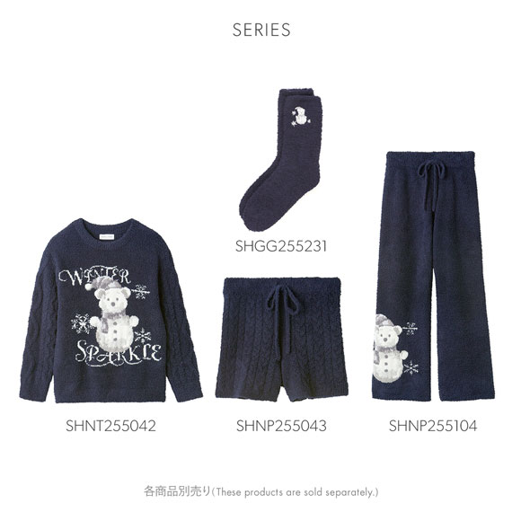 スナイデルホーム Steam Whip ホリデーベアジャガードプルオーバー