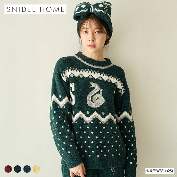 スナイデルホーム Harry Potter ニットプルオーバー パジャマ ルーム