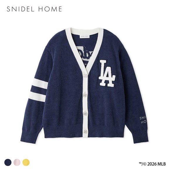 スナイデルホーム MLB ニットカーディガン パジャマ ルームウェア SNIDEL HOME