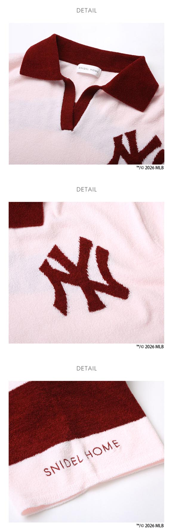 スナイデルホーム MLB ニットプルオーバー パジャマ ルームウェア SNIDEL HOME