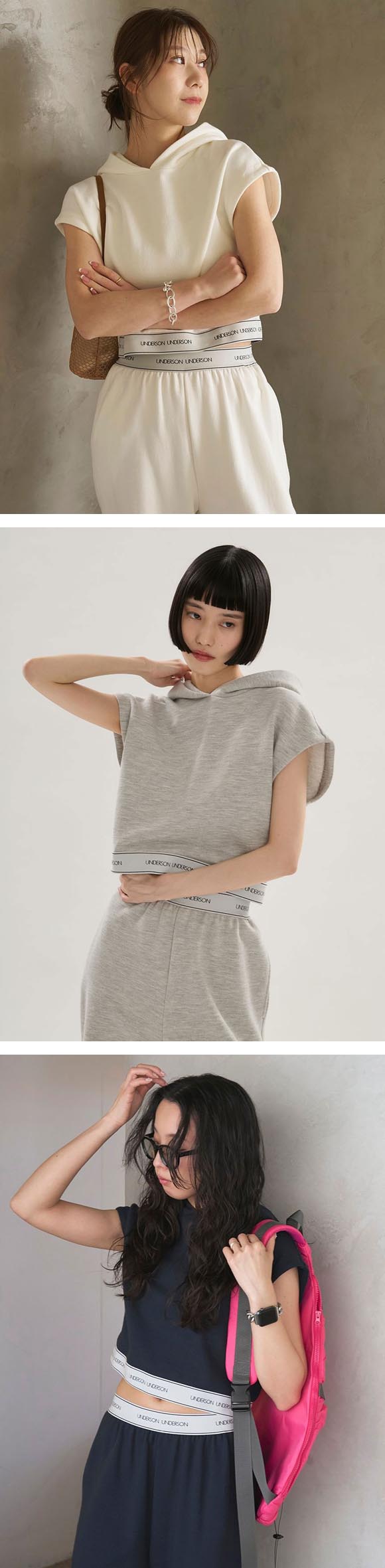アンダーソンアンダーソン WASHIスウェットフーディ UNDERSON UNDERSON