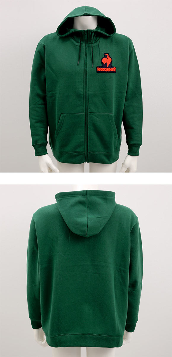 ルコック スポルティフ lecoq sportif 裏起毛 フーテッドスウェットジャケット