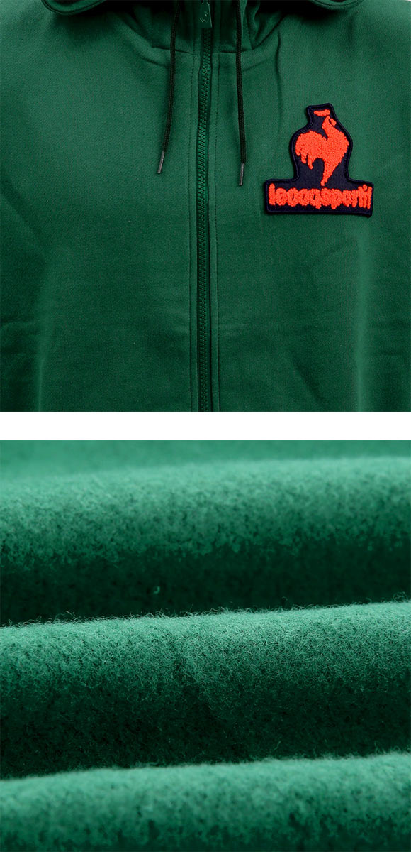 ルコック スポルティフ lecoq sportif 裏起毛 フーテッドスウェットジャケット