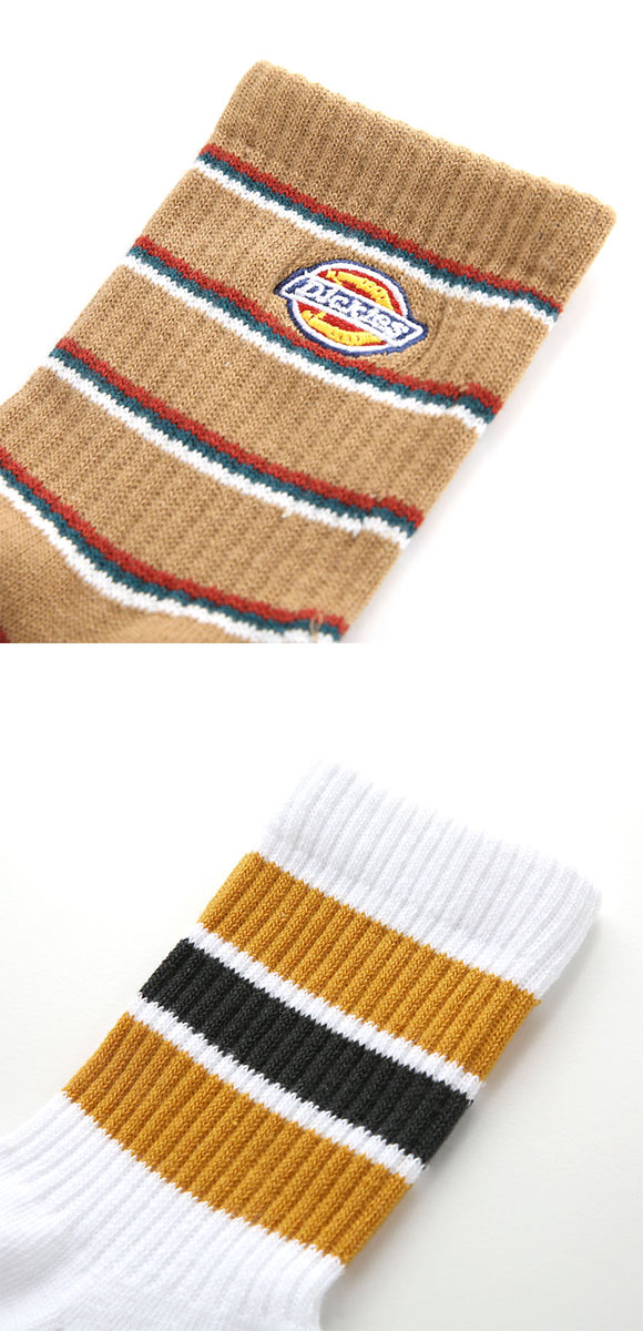 ディッキーズ Dickies クォーター丈 3Pソックス 3足組 メンズ カジュアル