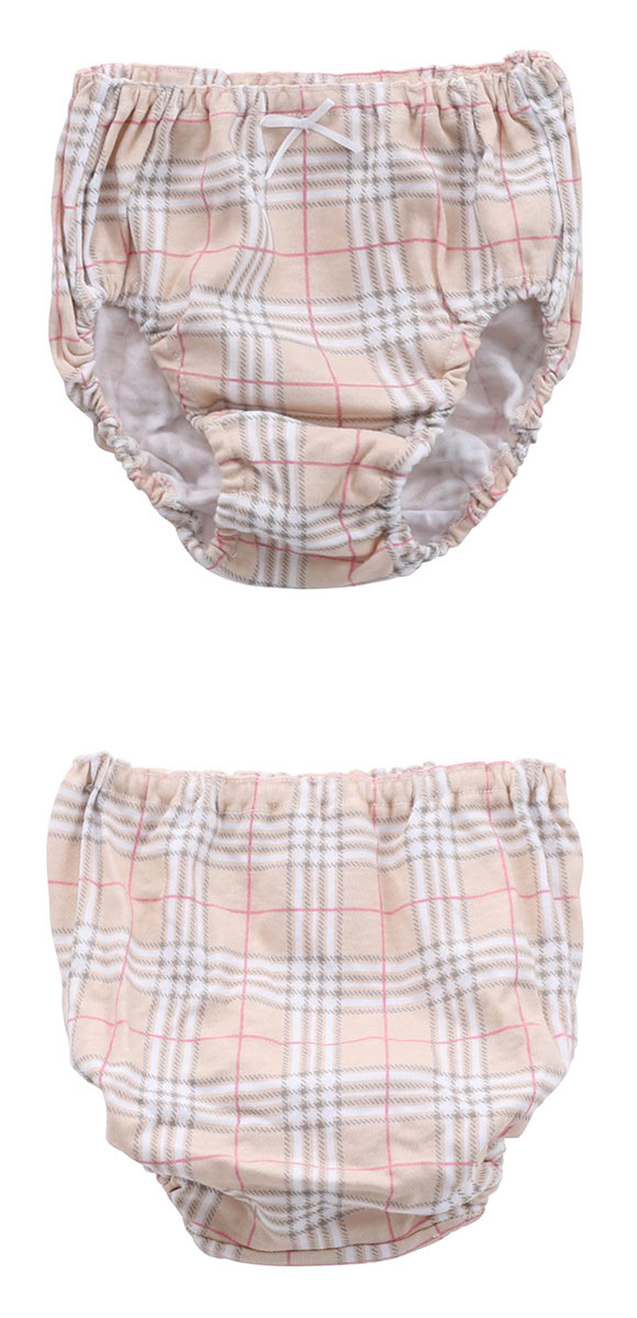 ガロー Garau キッズ ジュニア ショーツ 5枚セット 女の子 女児 ガールズ 綿100％ チェック柄 130 140 150 160 165