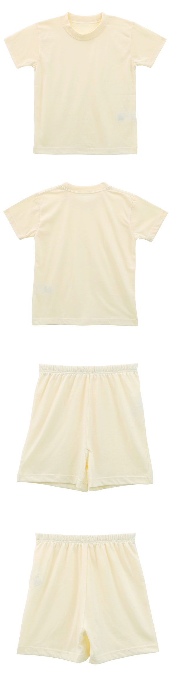 ガロー 男児 女児兼用 半袖シャツ＆ショートパンツ 上下セット パジャマ ルームウェア キッズ ジュニア Garau