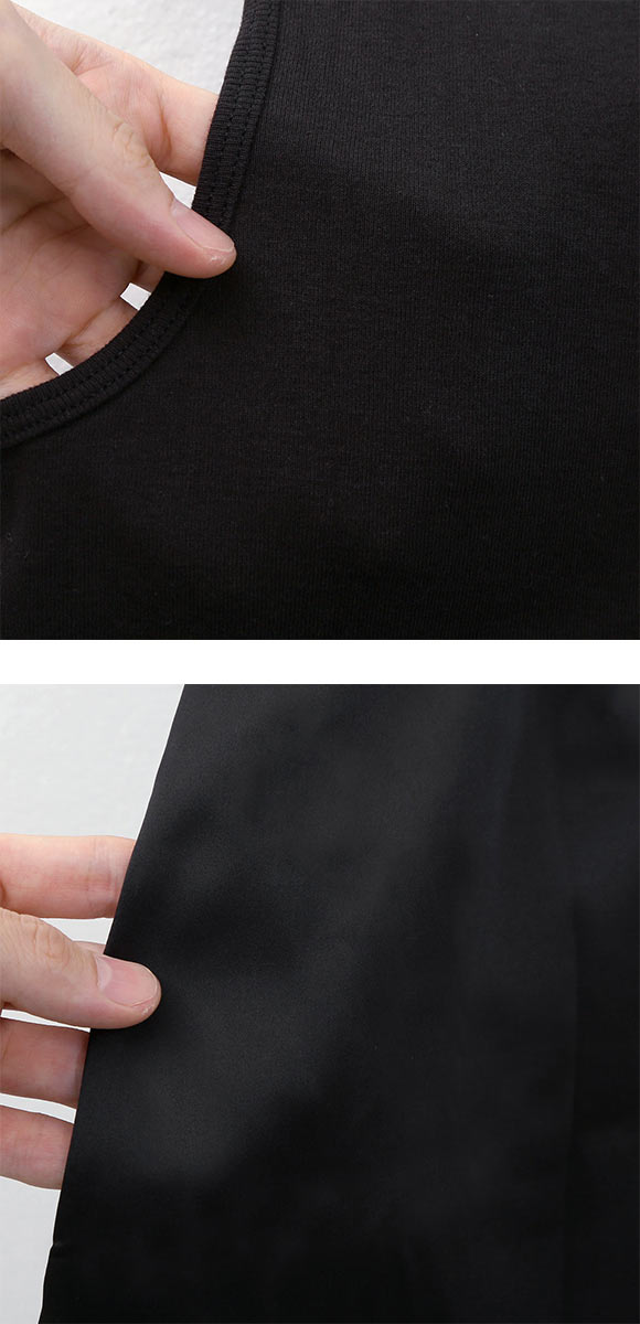 ココチックス Kokochix 女児 キッズ ジュニア タンクトップ スリップ インナー 黒 110･120･130･140･150･160･165