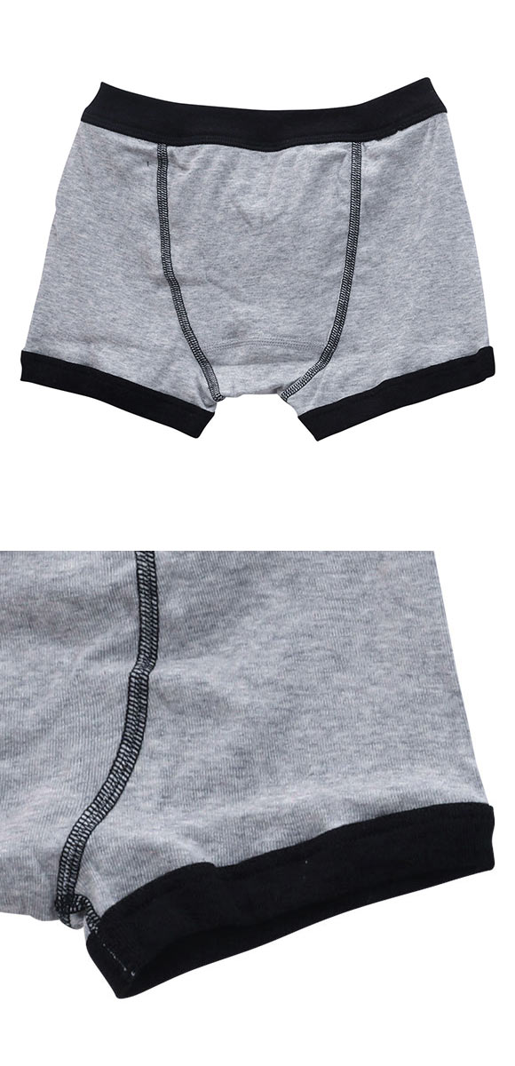 ガローGarau ボクサーパンツ キッズ ジュニア 男の子 5枚セット 110 120 130 140 150 160 170 無地 綿100％ 前あき