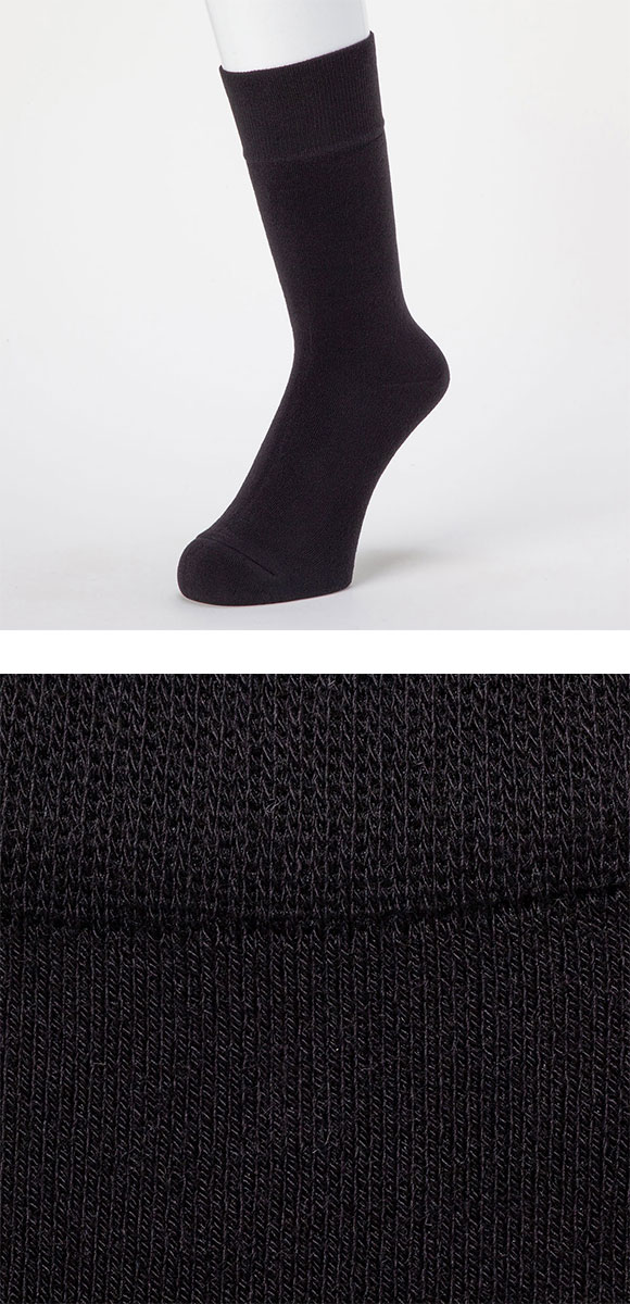 ココピタプラス あったか実感 レギュラー丈 クルー丈 靴下 ソックス 吸湿発熱 保温 あったか メンズ