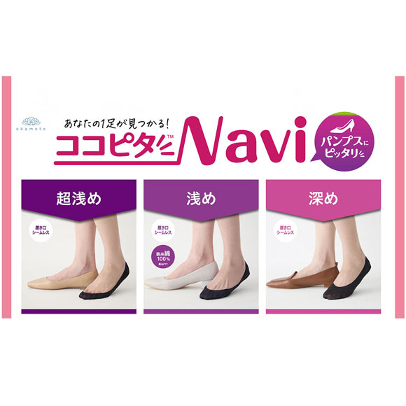 KOKOPITA 脱げないココピタPLUS さらっと実感 フットカバー 浅