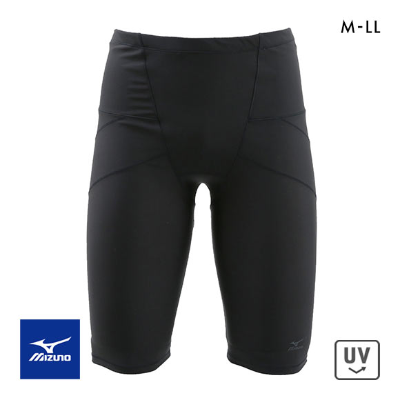 ミズノ MIZUNO メンズレギンス 5分丈 吸汗速乾 ウェストヒップサポート スポーツタイツ
