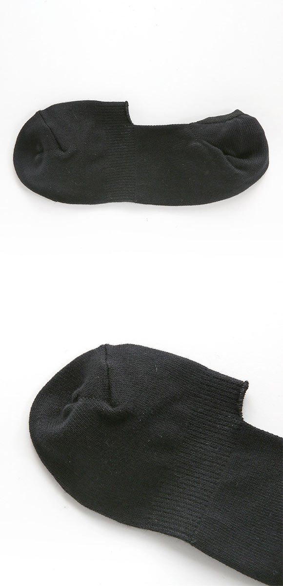 脱げないココピタ 浅履き 3足組 フットカバー 靴下 ソックス 綿混 メンズ 25-27cm 27-29cm okamoto