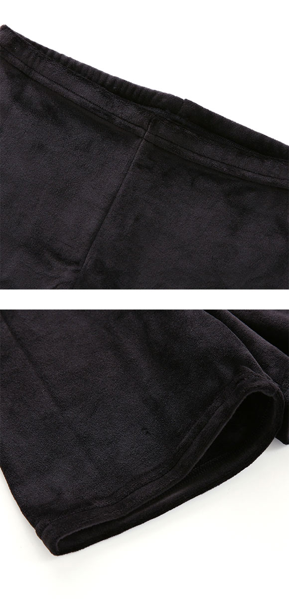 okamoto くろぱん KUROPAN スパッツ オーバーパンツ ひざ上20cm丈 たっぷり厚手 毛布パンツ こっそり冷え対策 レディース