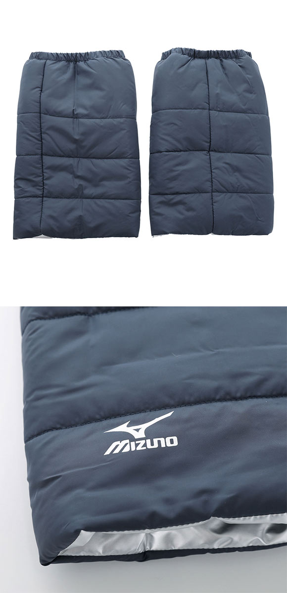 ミズノ MIZUNO ROOM レッグウォーマー 中綿タイプ あったか ロゴプリント メンズ