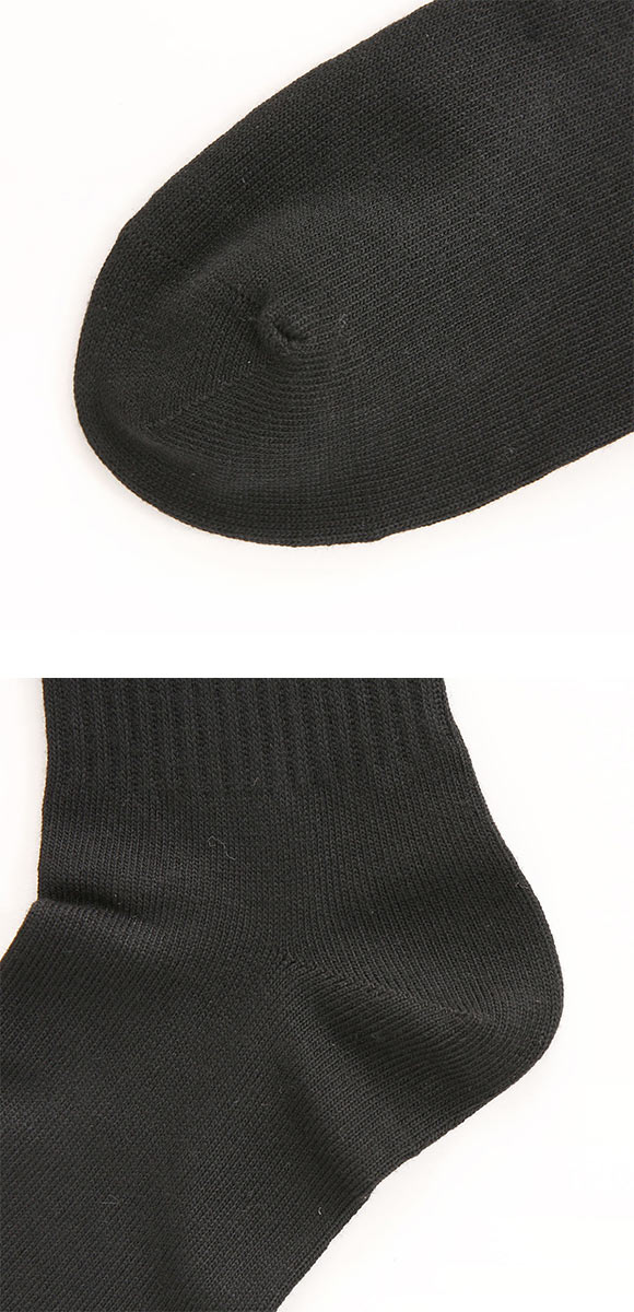 学校へ行こう 2足組 クルー丈ソックス キッズ ジュニア 靴下 24-26cm 26-28cm okamoto