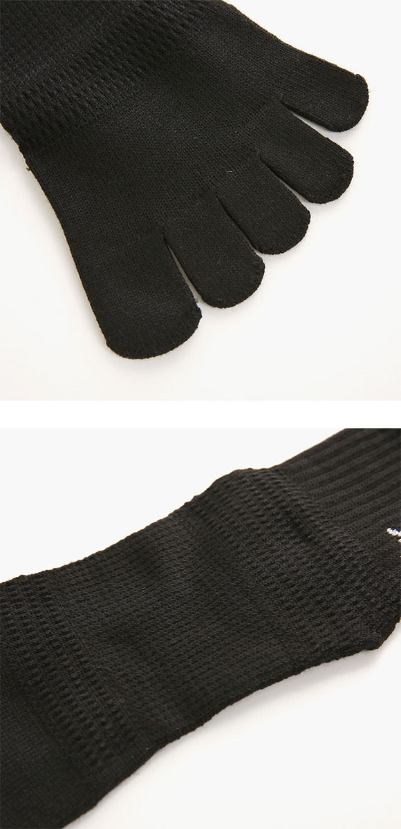 ミズノ MIZUNO WORK ソックス 靴下 ショート丈 5本指 2足組 涼感メッシュ 吸汗速乾 サポート メンズ 24-26cm 26-28cm