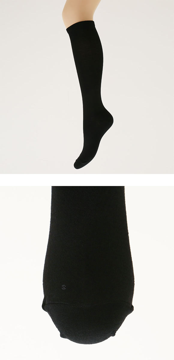 スーパーソックス SUPER SOX ムレない におわない ハイソックス 靴下 消臭 レディース 21-23cm 23-25cm