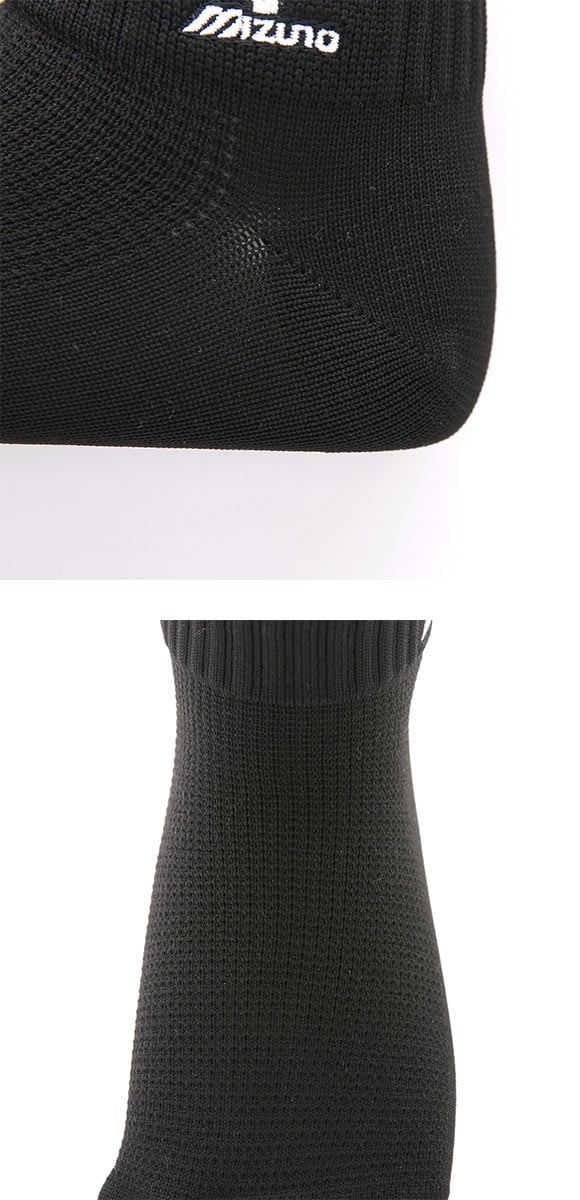 ミズノ DRY ソックス スニーカー丈 3足セット 速乾 甲メッシュ