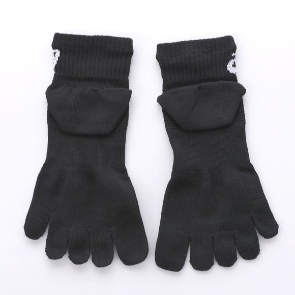 アシックス 無地 五本指 3足組ソックス ASICS レディース 23-25cm