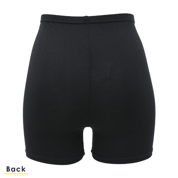 くろぱん とろ～りやわらかタッチ レディース オーバーパンツ