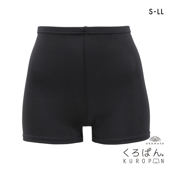 くろぱん さらさらDRY レディース オーバーパンツ マイクロミニ丈 吸水速乾 スポーツ 部活 学校 学生 S-LL KUROPAN