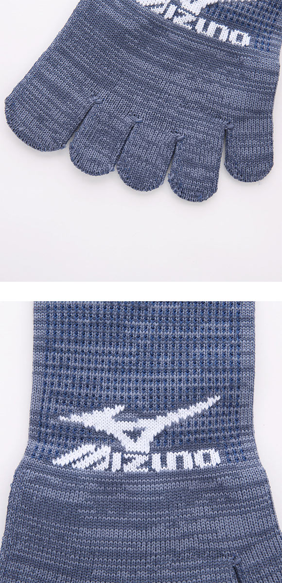 ミズノ DRY 5本指ソックス ショート丈 3足セット 速乾 甲メッシュ 通気性 破れにくい メンズ 24-26cm 26-28cm MIZUNO