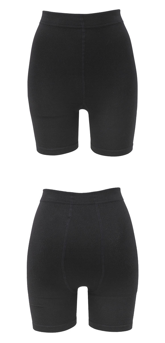 冬レギンス 160デニール 3分丈 裏起毛 ふんわりあたたか レディース M-L JM-L JJM-L 大きいサイズ okamoto