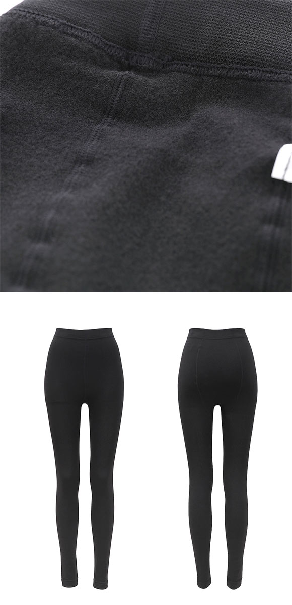 冬レギンス 240デニール 10分丈 裏起毛 ふんわりあたたか レディース M-L JM-L JJM-L 大きいサイズ okamoto