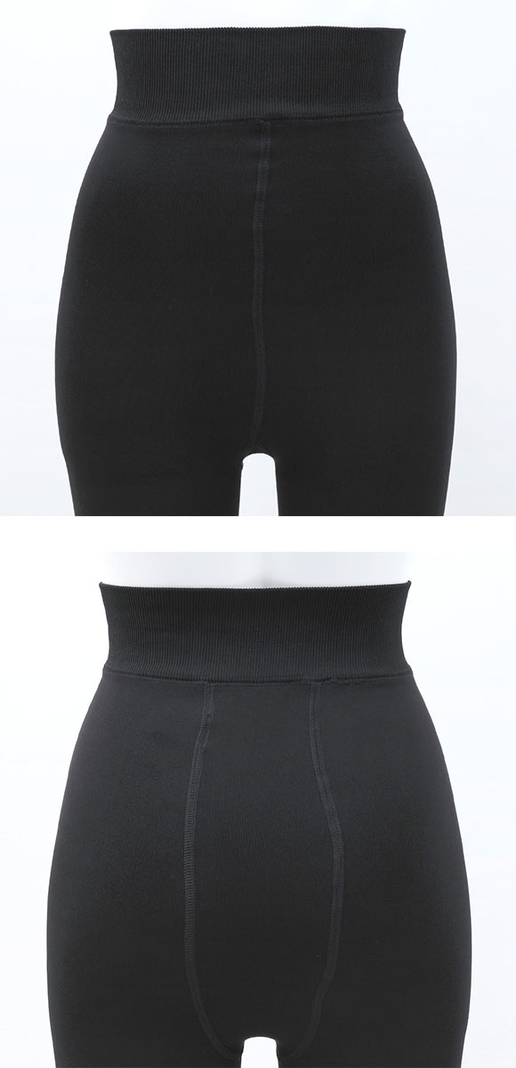 冬レギンス 10分丈 毛布のような裏起毛 ハイウエスト ふんわり レディース M-L JM-L JJM-L 大きいサイズ okamoto