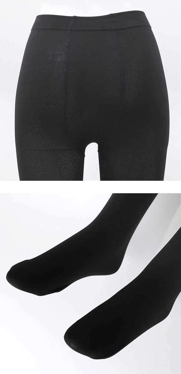 冬レギンス 80デニール タイツ 裏起毛 ふんわりあたたか レディース M-L JM-L JJM-L 大きいサイズ okamoto