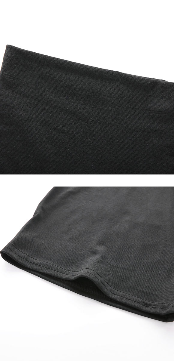 プラチナホット 温感ペチコートレギンス 3分丈 腹巻つき