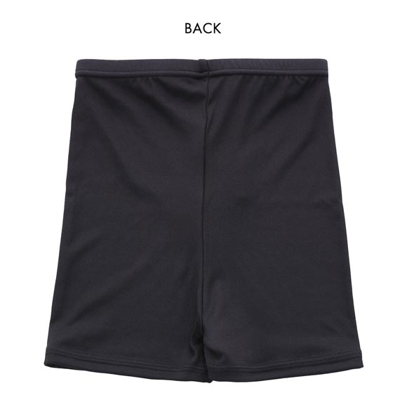 くろぱん ミズノ キッズ オーバーパンツ ショート丈 吸水速乾 ストレッチ スポーツ 学校 部活 ジュニア 女の子 105-145 KUROPAN