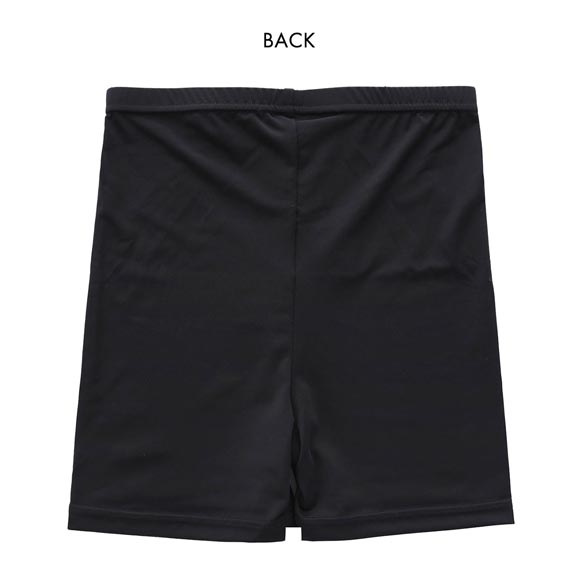 くろぱん クロミ スパッツ オーバーパンツ ショート丈 ひんやりサラサラ 接触冷感 黒ぱん チラ見え防止 学校 部活 ジュニア 女の子