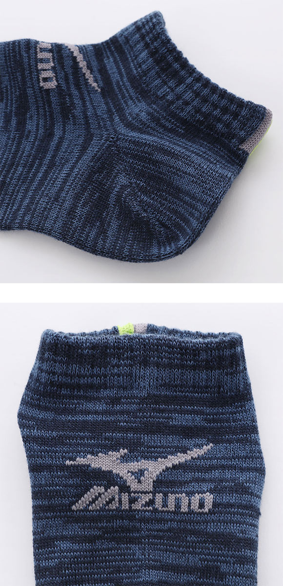 ミズノ ソックス スニーカー丈 3足セット 破れにくい ガチ丈夫 メンズ スポーツ 靴下 24-26cm 26-28cm MIZUNO