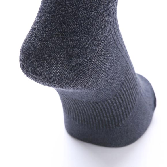 靴下研究所 ニオイ知らず ソックス 4足組 クルー丈 消臭 サポート メンズ 靴下 24-26cm 26-28cm オカモト okamoto