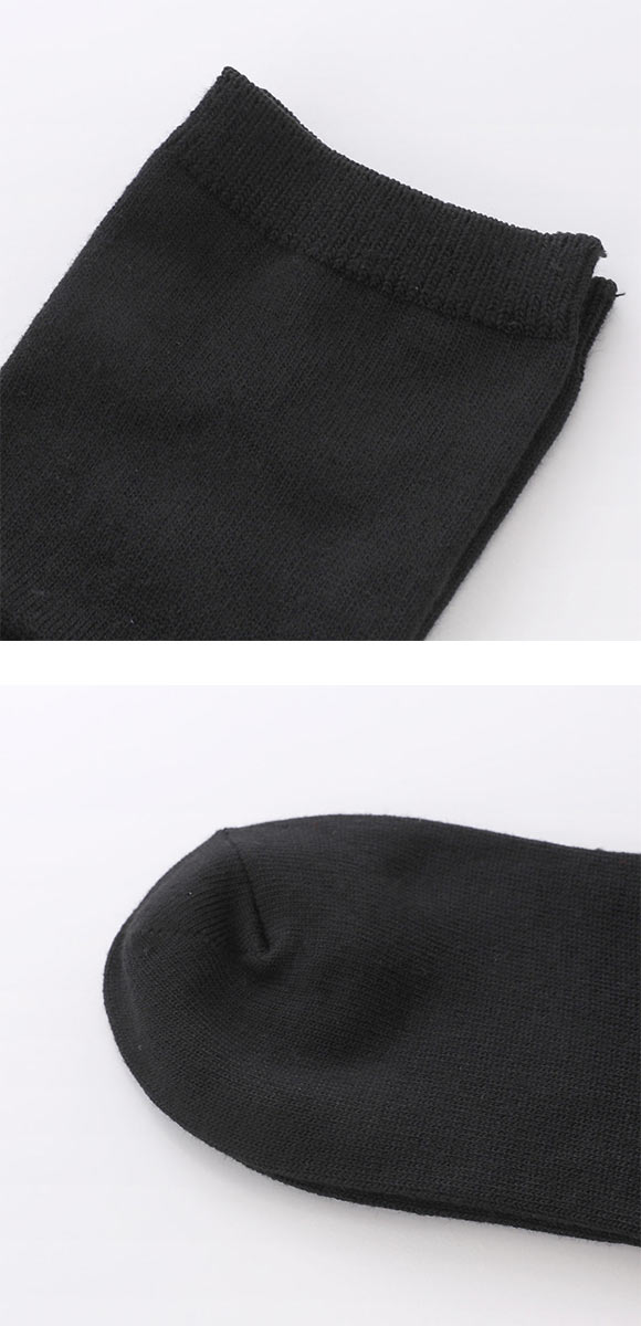 JOSE スクールソックス ジュニア 24cm丈 ハイソックス 3足組 無地 破れにくい 消臭 靴下 22-25cm okamoto