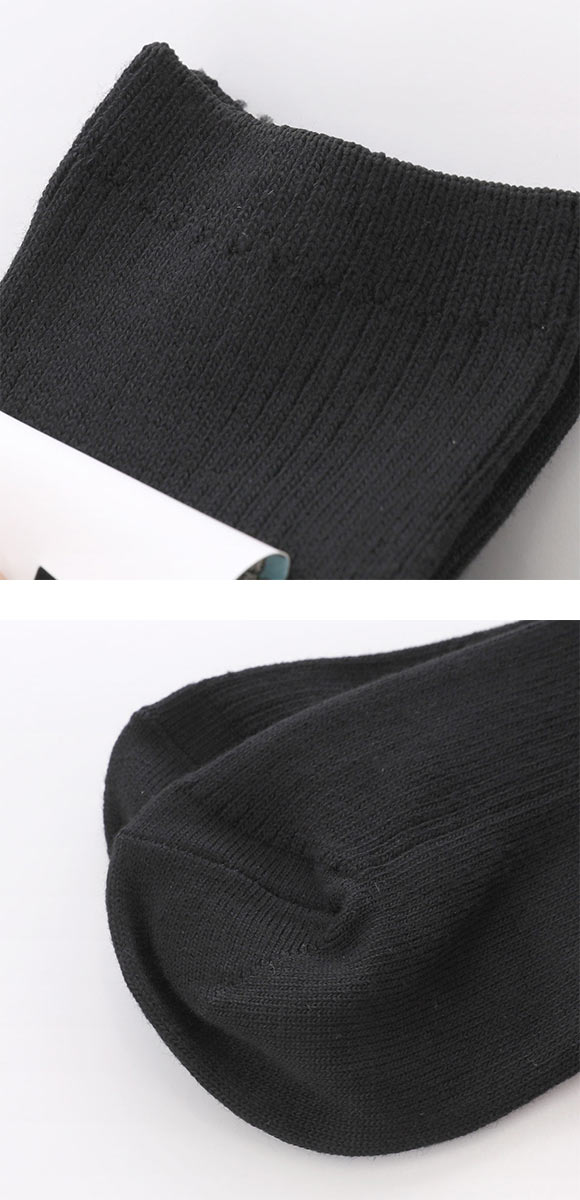 JOSE スクールソックス ジュニア 12cm丈 クルー丈 3足組 リブ 破れにくい 消臭 靴下 22-25cm okamoto 635170