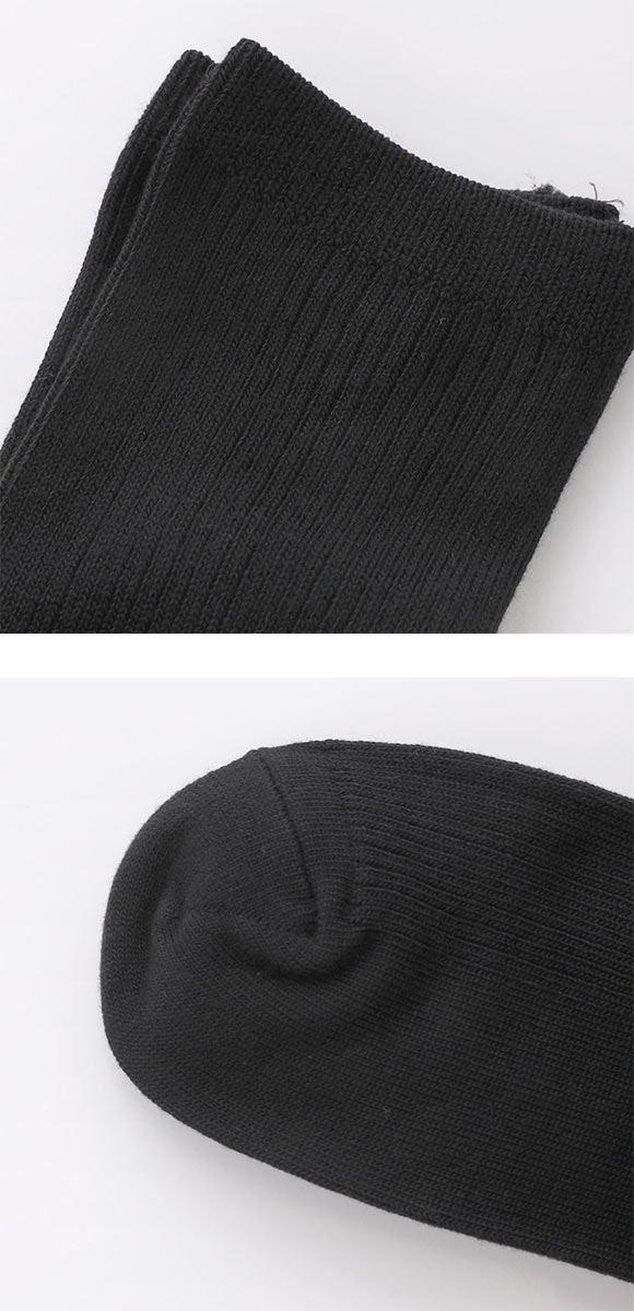 JOSE スクールソックス ジュニア 20cm丈 クルー丈 3足組 リブ 破れにくい 消臭 靴下 22-25cm okamoto 635174